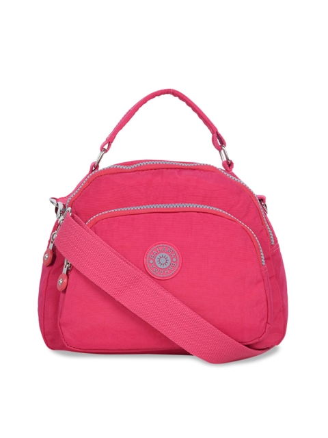 

BAHAMA Fuchsia Solid Satchel