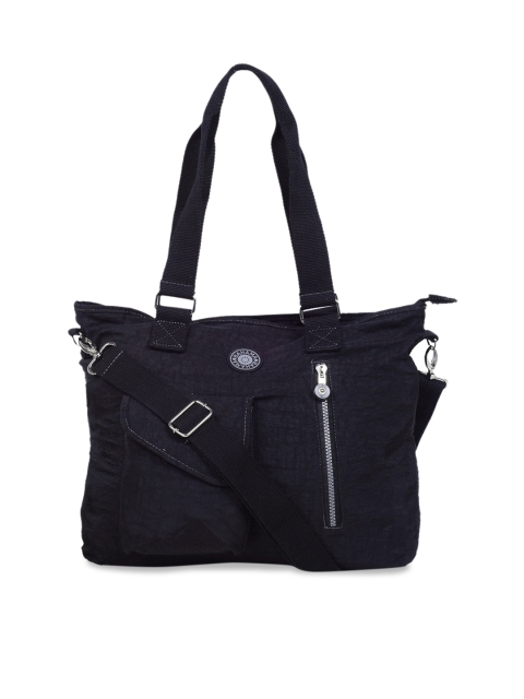 

BAHAMA Black Solid Handheld Bag