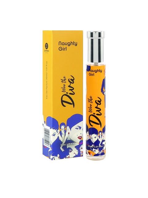 

Naughty Girl Women Woo The Diva EDP 30ml, Yellow