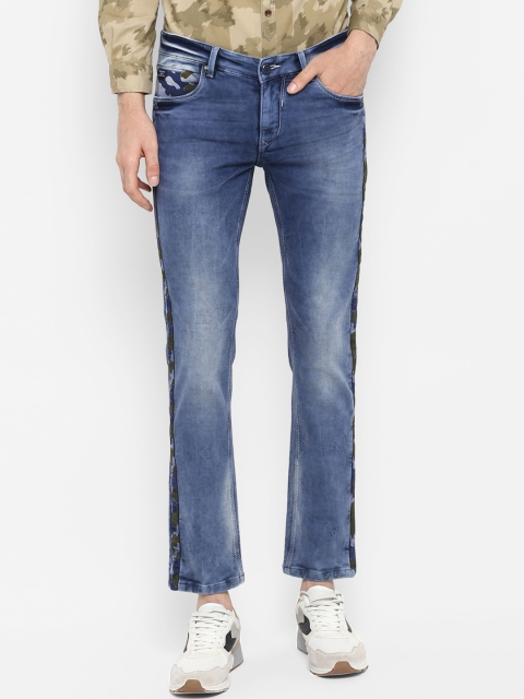 

SPYKAR Men Blue Slim Fit Mid-Rise Clean Look Jeans