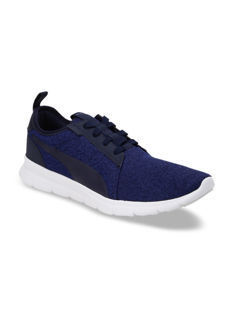 

Puma Unisex Navy Blue Mesh Running Shoes