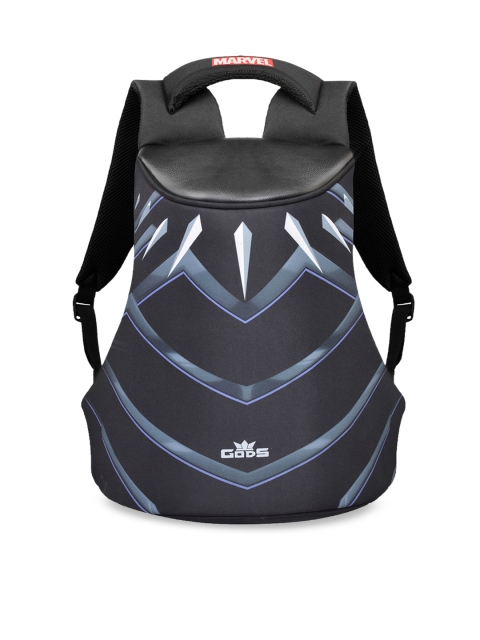 

GODS Unisex Black Graphic Backpack