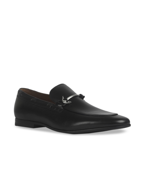 

ALDO Men Black Leather Loafers