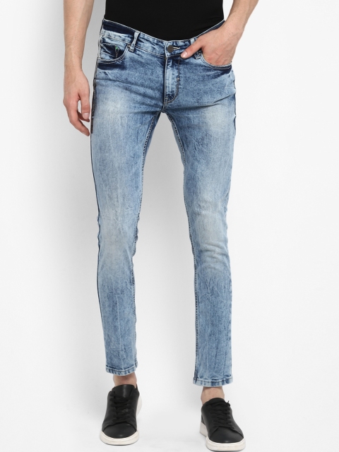 

SPYKAR Men Blue Slim Fit Mid-Rise Clean Look Jeans