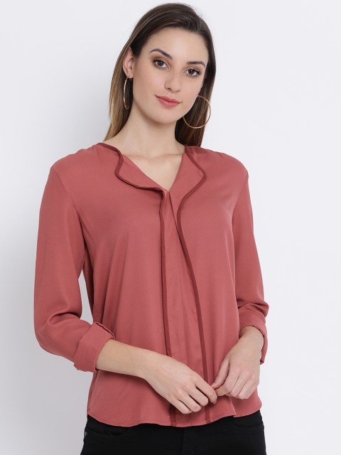 

SQew Women Mauve Solid Top