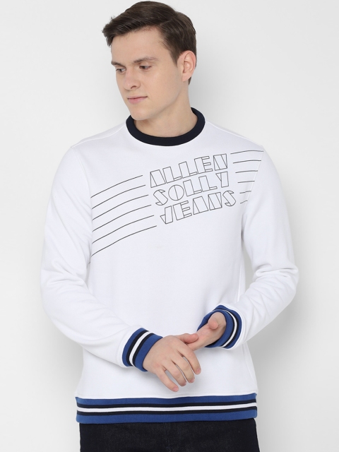 

Solly Jeans Co. Men White Printed Sweatshirt