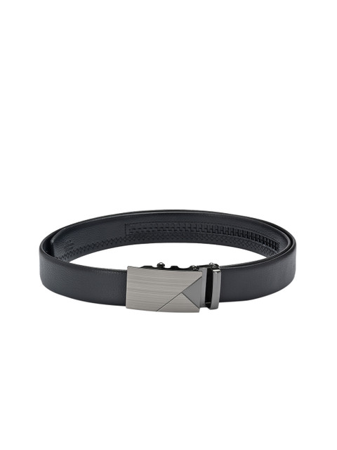 

Calvadoss Men Black Solid Belt