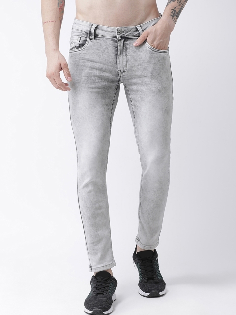 

Rex Straut Jeans Men Grey Slim Fit Jeans