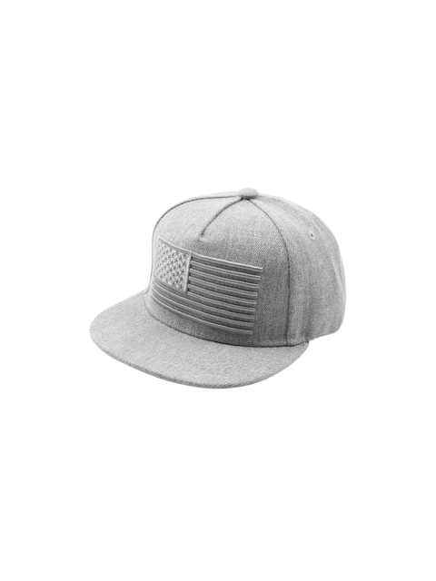 

TREEMODA Unisex Grey Solid Baseball Cap