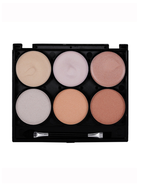 

Make Up for Life 6 Colore Highlighter Palette 10 gm, Multi