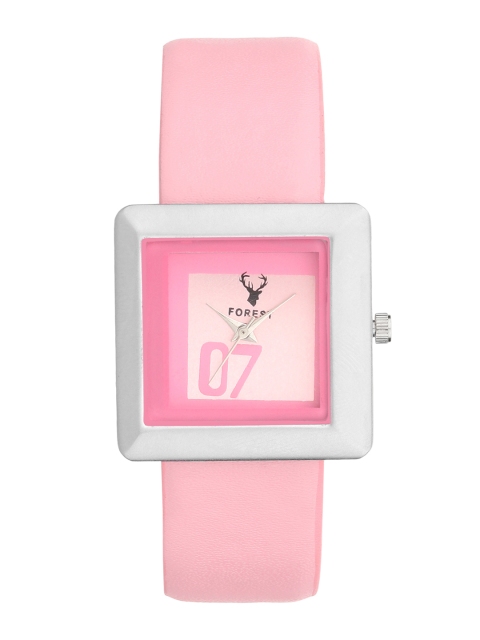 

Hobforestessentials Women Pink Analogue Watch FR-266-PK