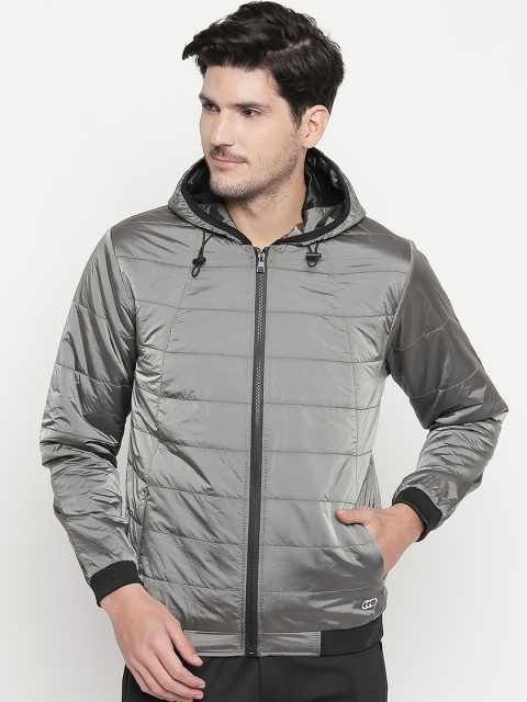 

Ajile by Pantaloons Men Grey Solid Puffer Jacket