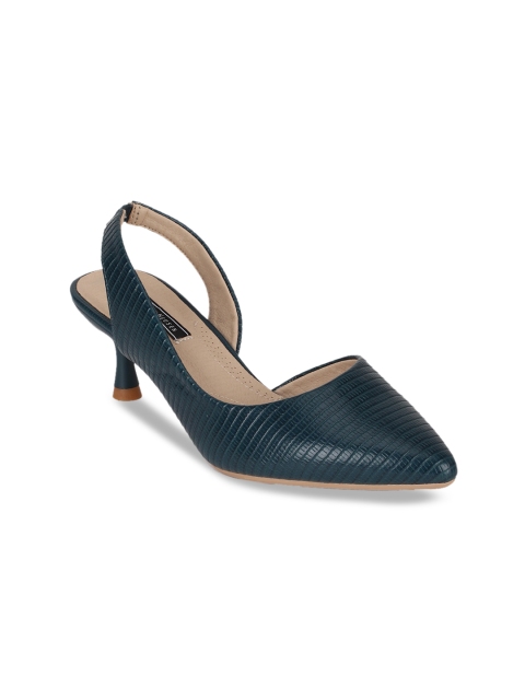 

Van Heusen Woman Green Solid Pumps