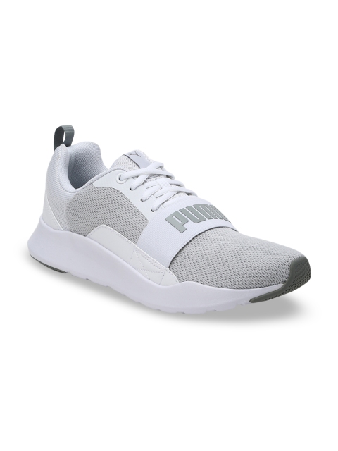 

Puma Unisex White Mesh Running Shoes