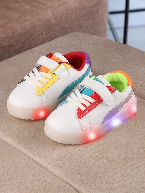 

Walktrendy Unisex White Slip-On Sneakers