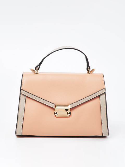 

CODE by Lifestyle Women Pink Solid Handheld Bag