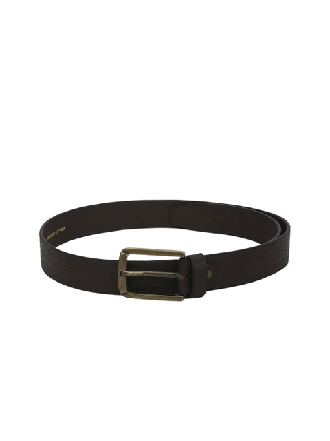 

Red Tape Men Brown Textured Belt