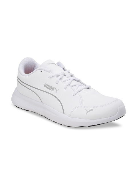 

Puma Men White Synthetic Morgan SL IDP Sneakers