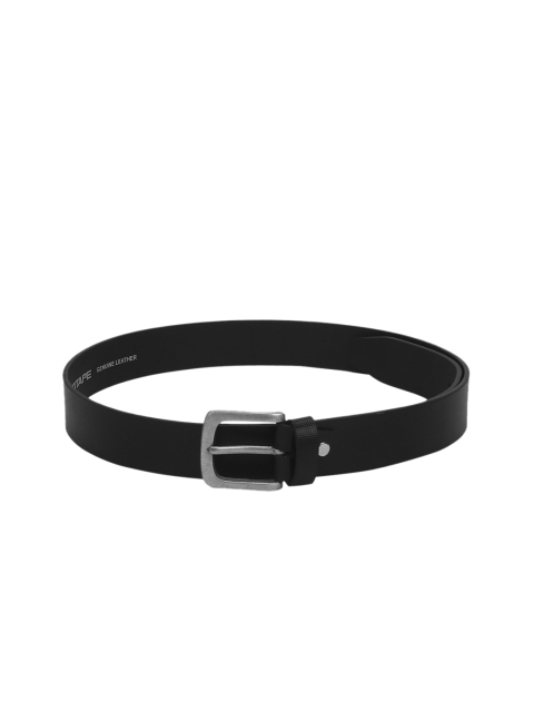 

Red Tape Men Black Textured Belt