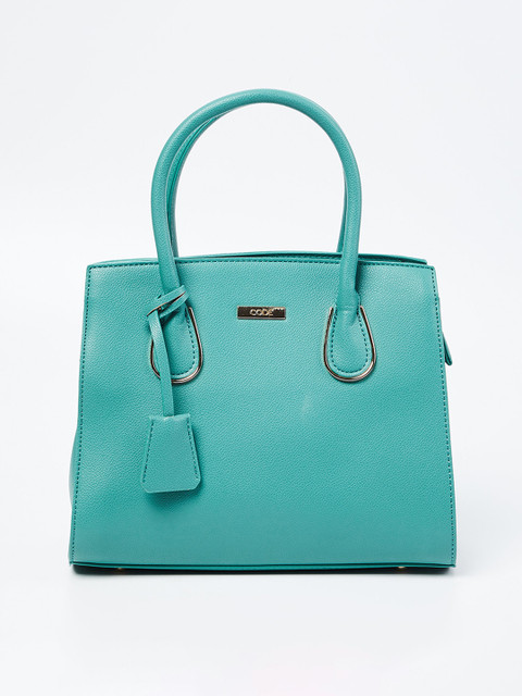 

CODE by Lifestyle Women Green Solid Handheld Bag