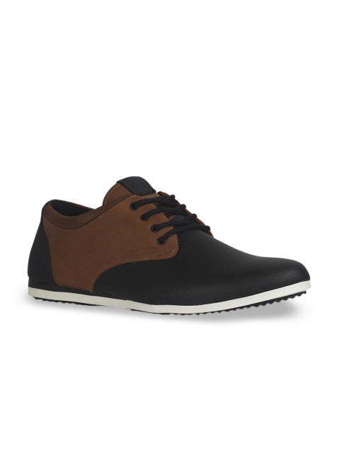 

ALDO Men Brown Colorblocked Sneakers