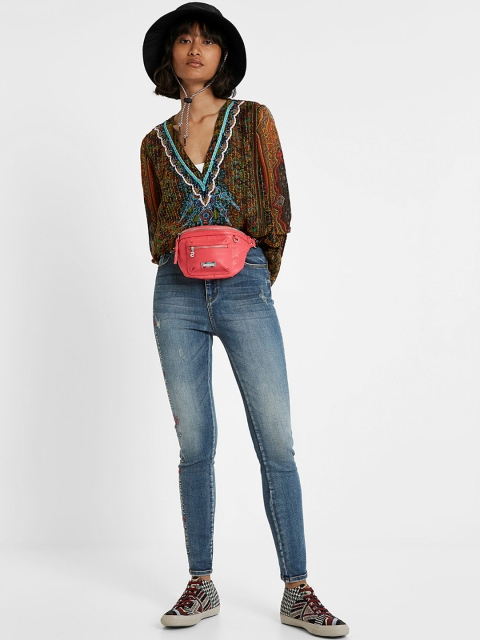 

Desigual Women Multicoloured Printed Top, Multi
