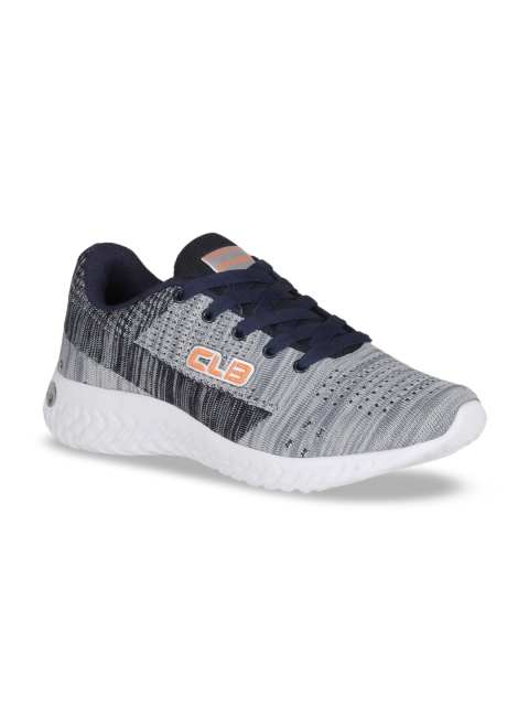 

Columbus Men Grey Mesh Running Shoes