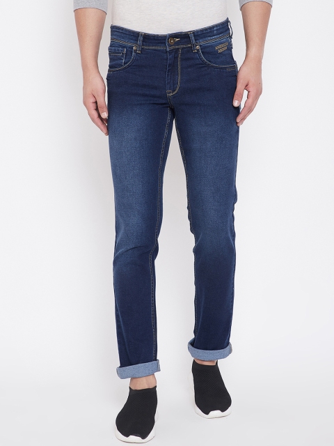 

American Archer Men Blue Slim Fit Low-Rise Clean Look Stretchable Jeans