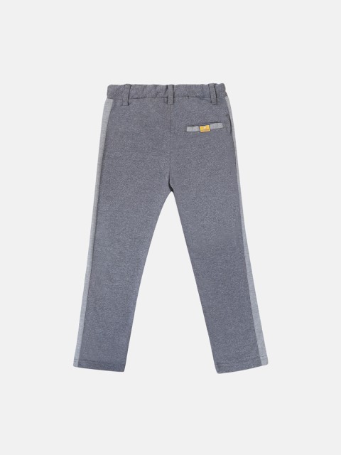 

Lil Tomatoes Boys Grey Solid Track Pants