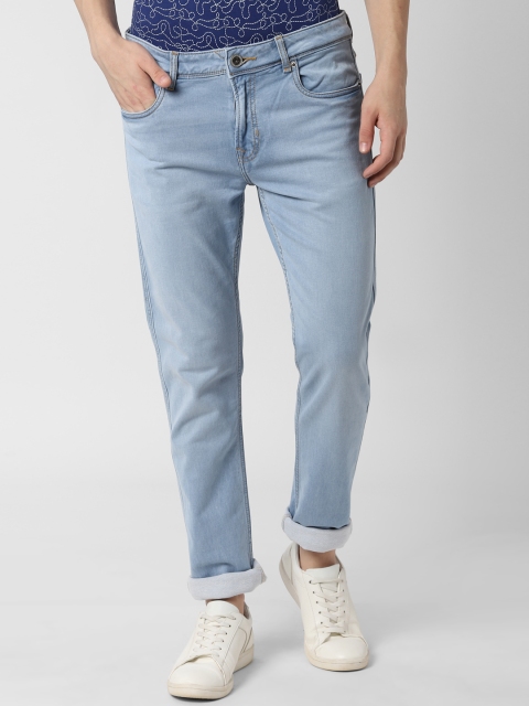 

Peter England Casuals Men Blue Slim Fit Mid-Rise Clean Look Stretchable Jeans