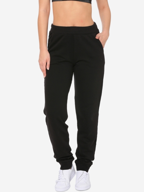 Puma Women Black Solid ESS Sweat Pant TR W