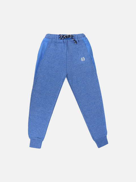 

Lil Tomatoes Boys Blue Solid Joggers