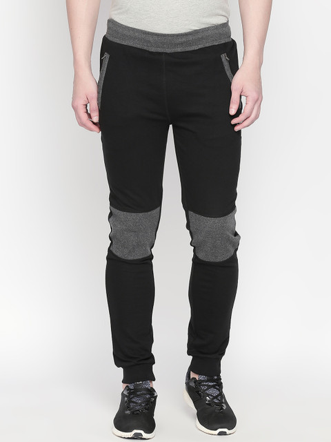 

FiTZ Men Black Solid Joggers