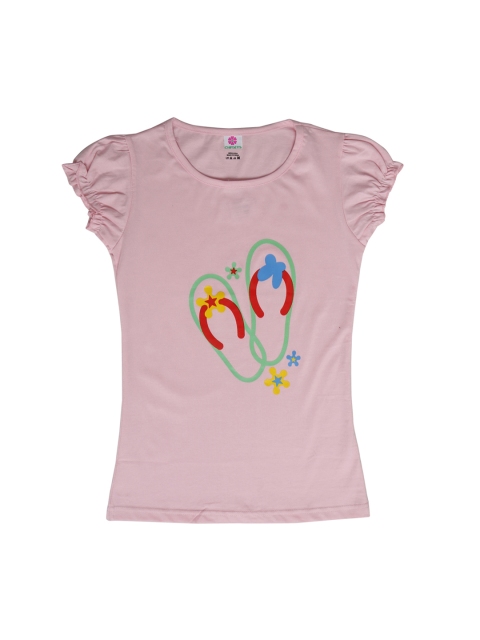 

Chipbeys Girls Pink Printed Top