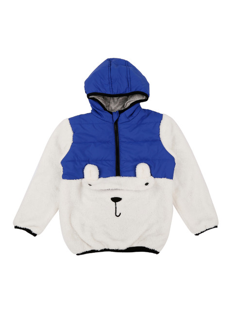 

Pantaloons Junior Boys Blue Colourblocked Jacket