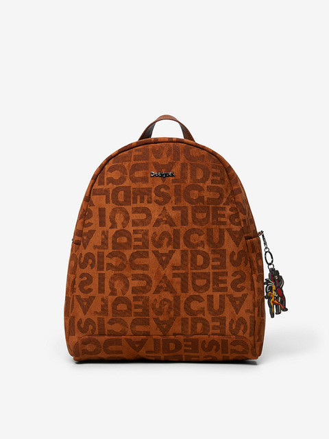 

Desigual Women Brown Alphanumeric Backpack