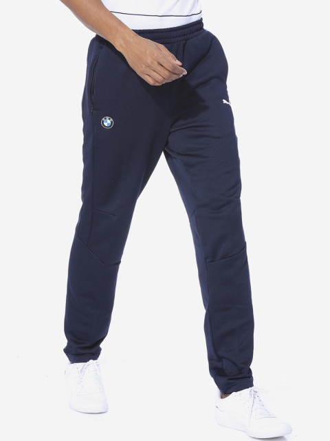 

Puma Men Blue Solid BMW MMS T7 Track Pants, Navy blue