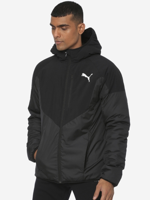 

Puma Men Black Colourblocked PWRWarm Jacket