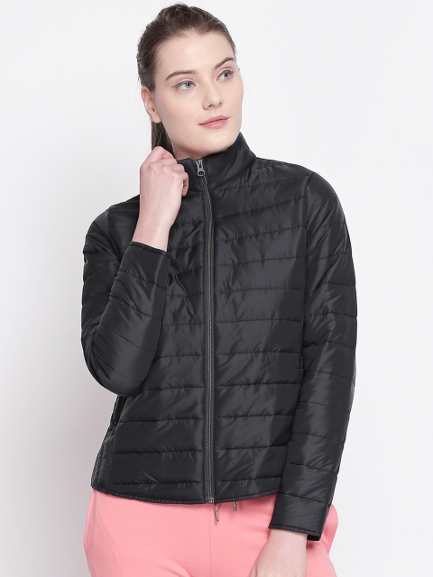 

Ajile by Pantaloons Women Black Solid Puffer Jacket