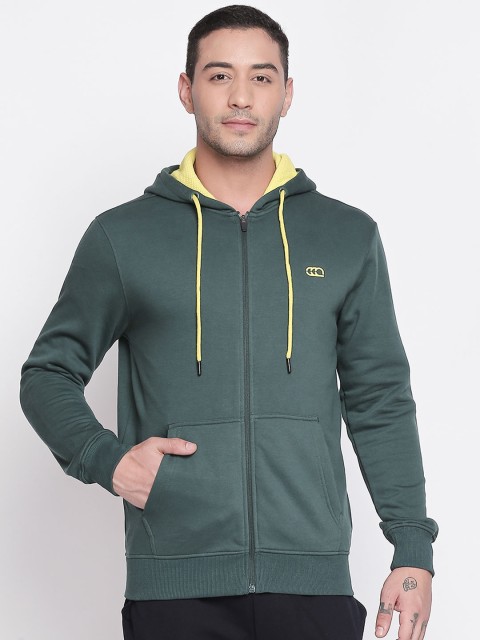 

Ajile by Pantaloons Men Green Solid Sporty Jacket