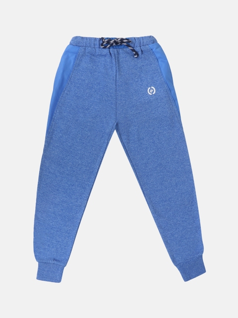 

Lil Tomatoes Boys Blue Solid Joggers