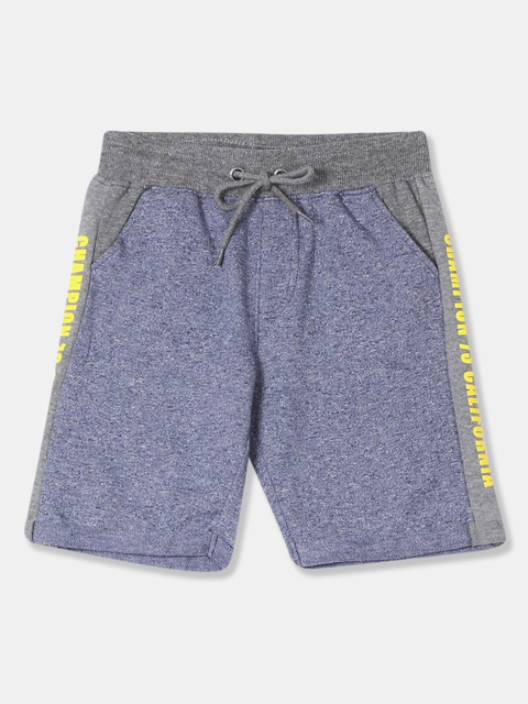 

Cherokee Boys Blue Solid Regular Fit Regular Shorts