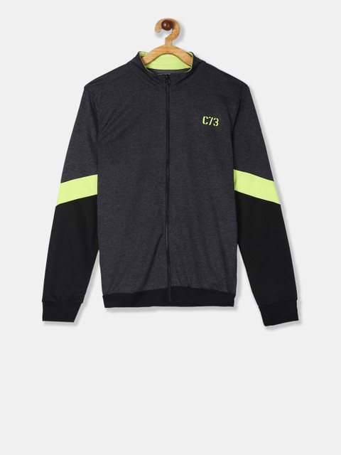 

Cherokee Boys Grey Solid Sweatshirt