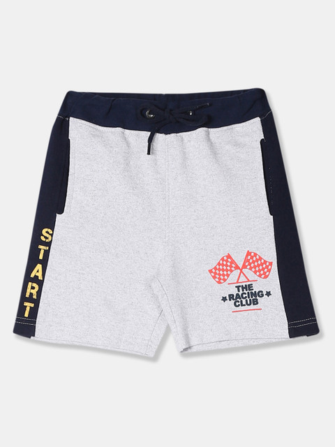 

Cherokee Boys Grey Printed Regular Fit Regular Shorts