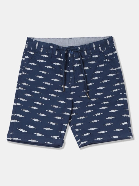 

Cherokee Boys Blue Printed Regular Fit Regular Shorts