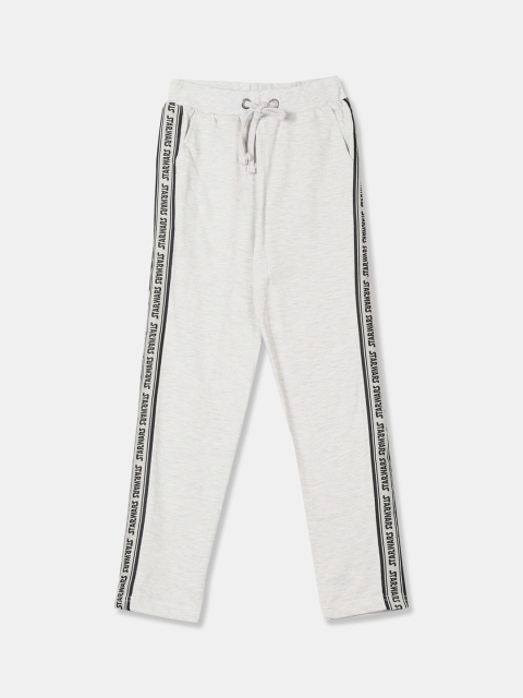 

Colt Boys Grey Solid Track Pants