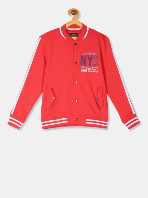 

Cherokee Boys Red Printed Sweatshirt