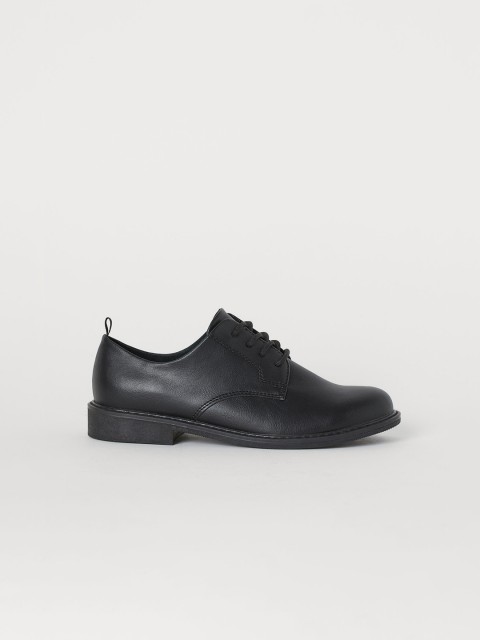 

H&M Boys Black Derby Shoes