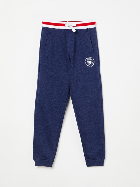 

Fame Forever by Lifestyle Boys Blue & Red Solid Joggers