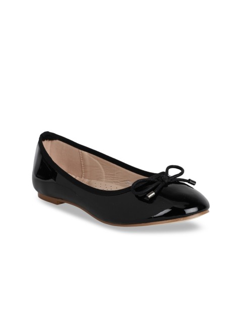 

ELLE Women Black Solid Ballerinas